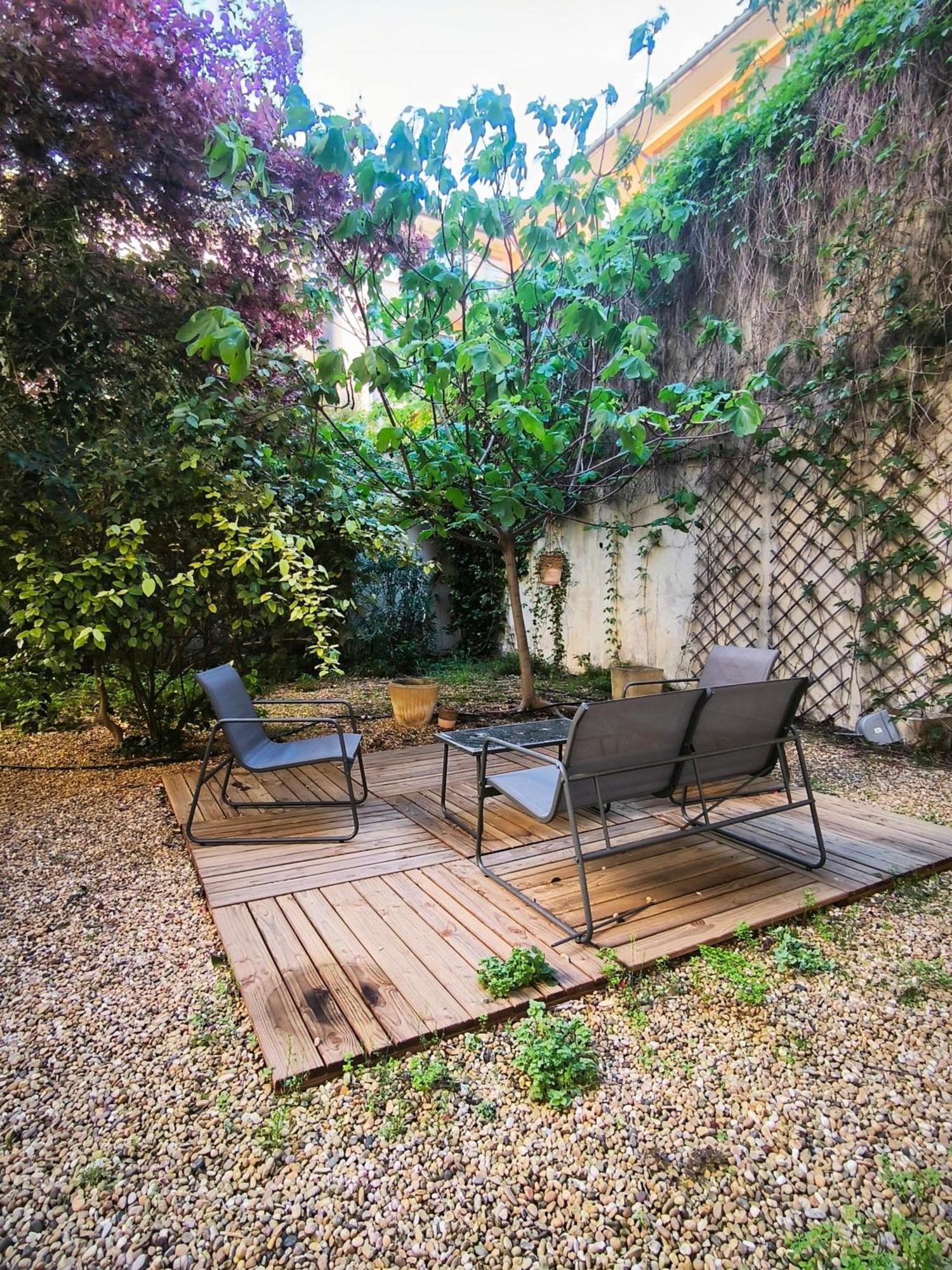 Superbe Appartement Avec Jardin Quart Mazarin Aix-en-Provence Eksteriør bilde